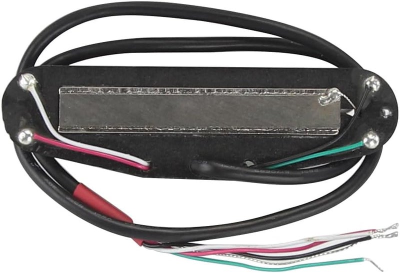 OriPure Hot Dual Rail Pickups Alnico5 Single-Coil-Sized Humbucker 15-16K Fit ST/SQ Style Electric Guitar, White - Image 2